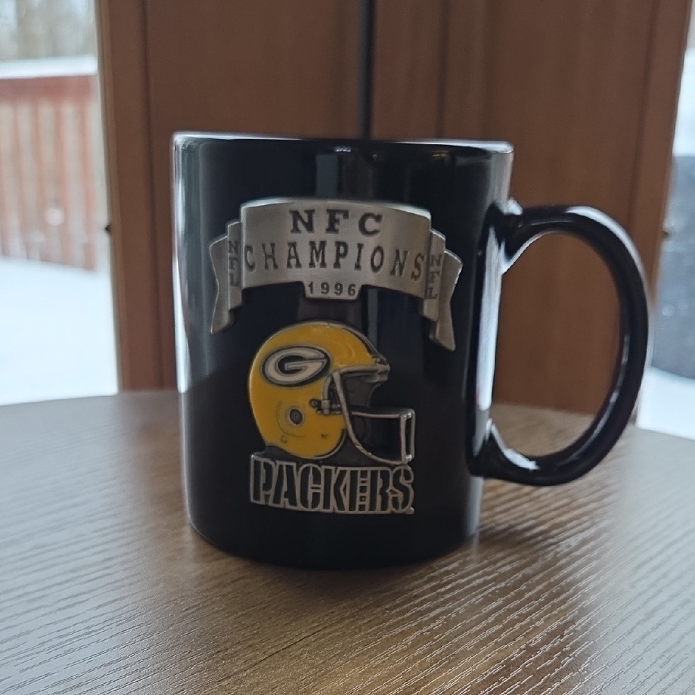 Packers Black Mug - NFC Champions 1996 Edition